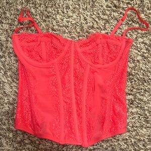 urban corset top! worn once, super cute!